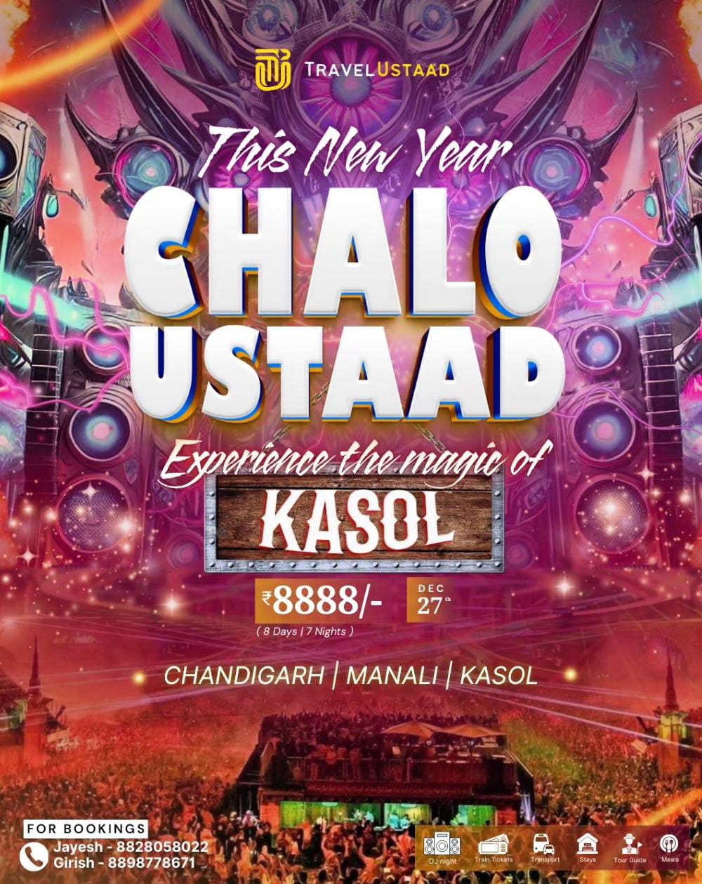 Kasol-Manali (NEW YEAR SPECIAL)