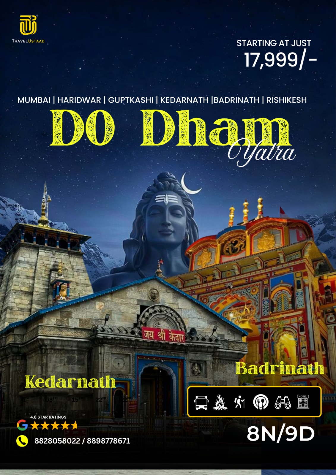 DO DHAM - Kedarnath & Badrinath