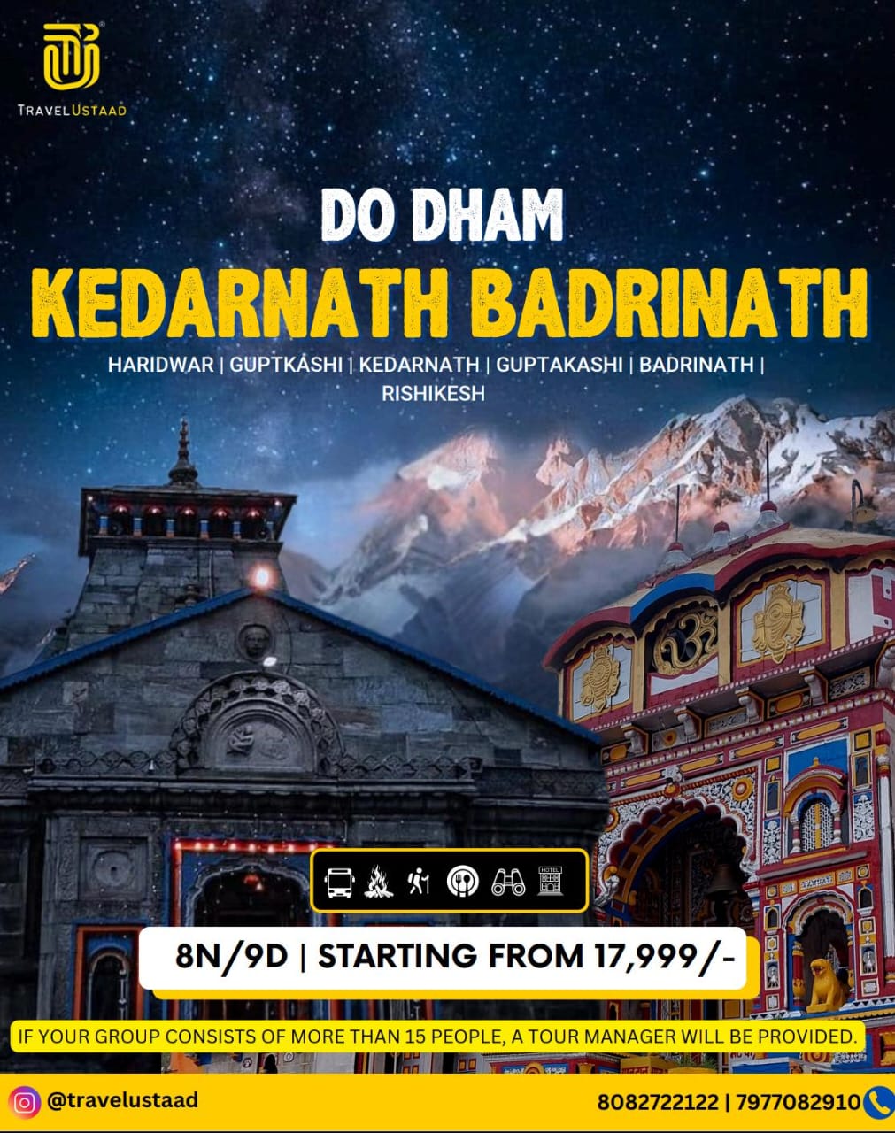 DO DHAM - Kedarnath & Badrinath